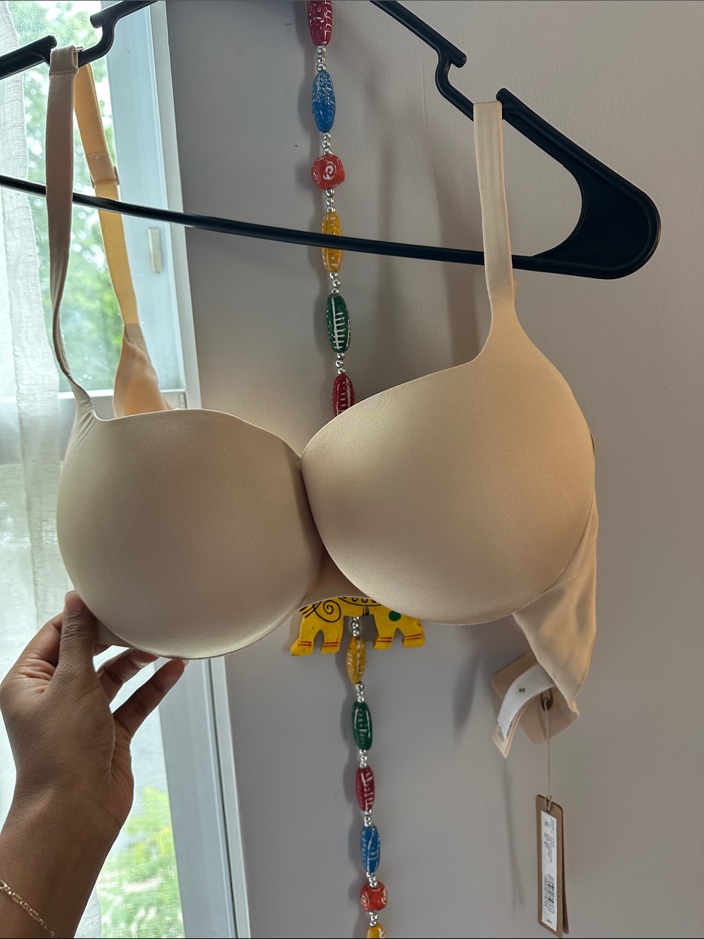 Skims push up balconette Bra in Sand